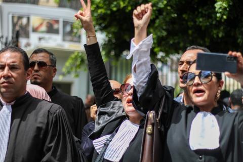 protests tunisia