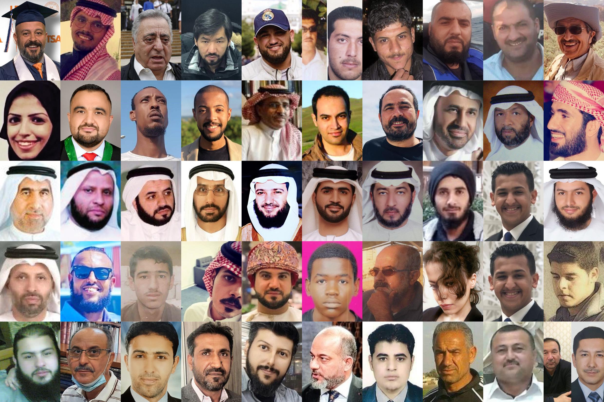 collage of victims
