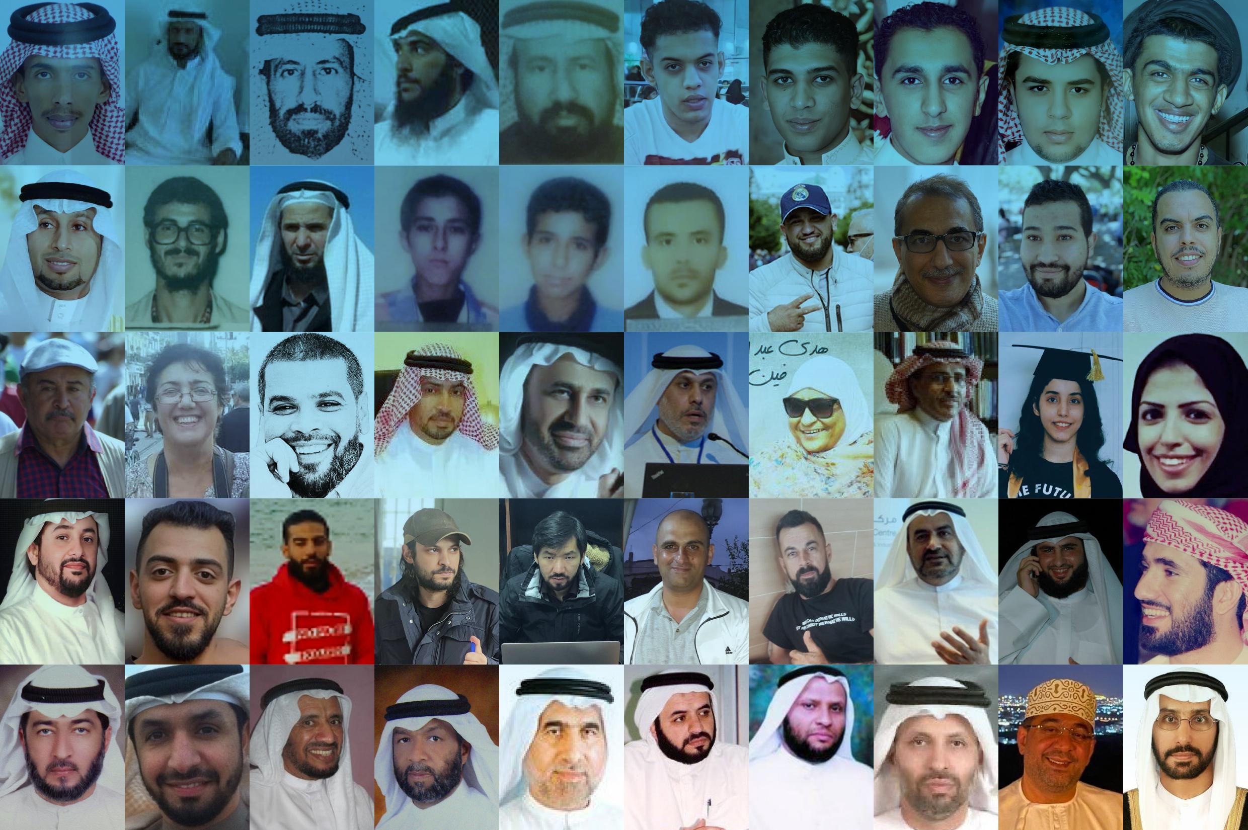 collage of victims